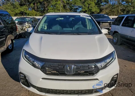 2025 Honda Odyssey Elite z USA, uszkodzony, nr VIN 5FNRL6H99SB012303